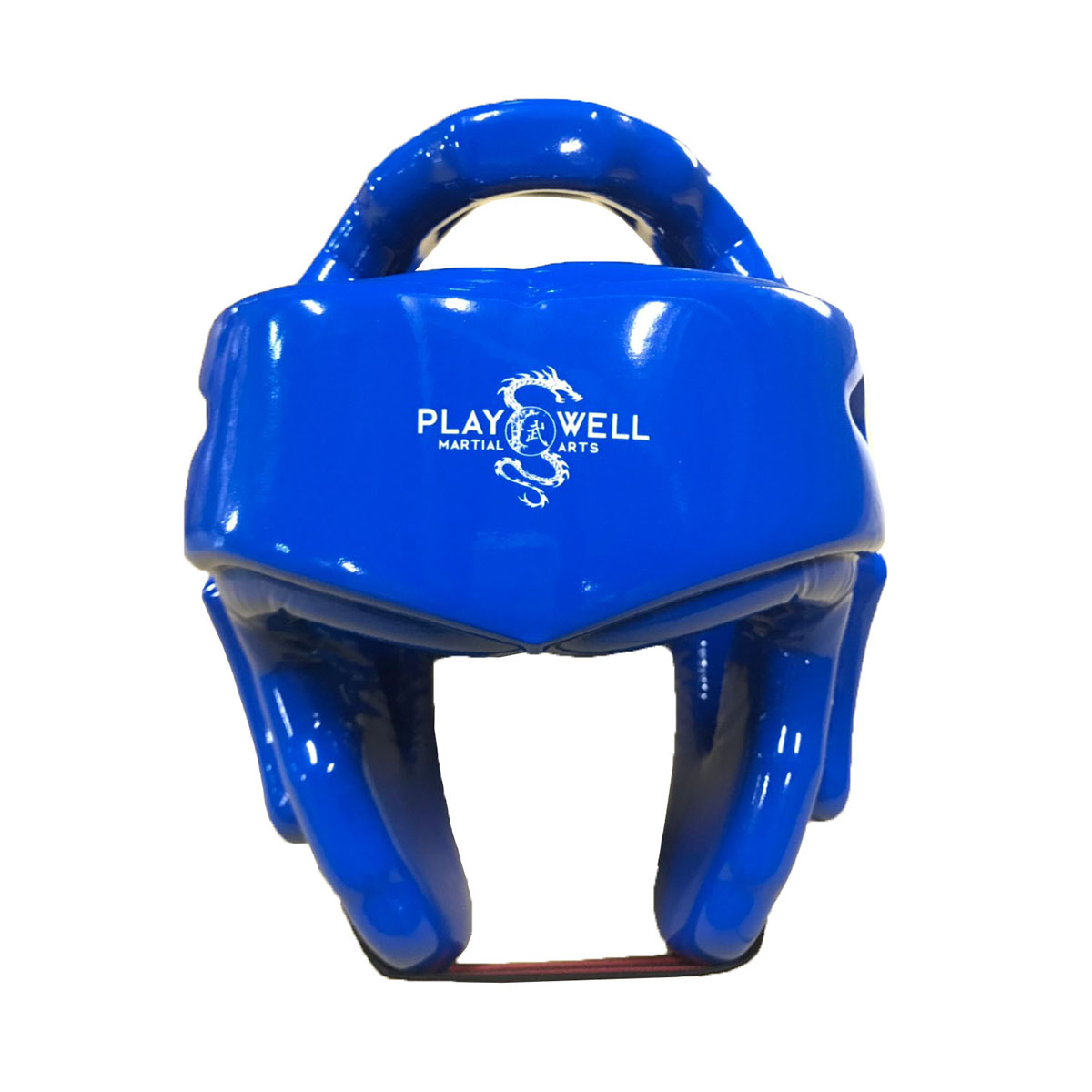 Dipped Foam Ultimate Headguard ( Double Layer ) - Blue - Click Image to Close