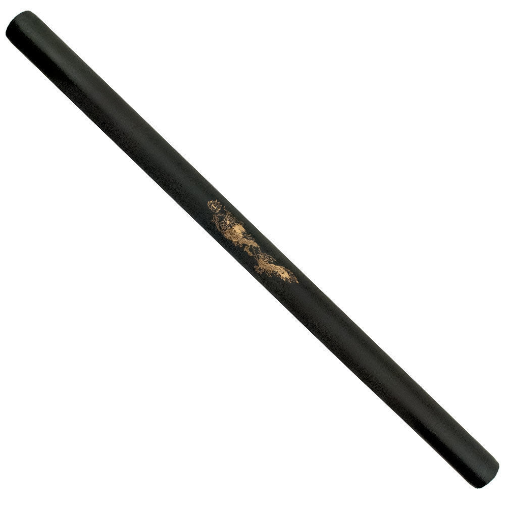 Escrima Stick Foam - Black Dragon - Click Image to Close