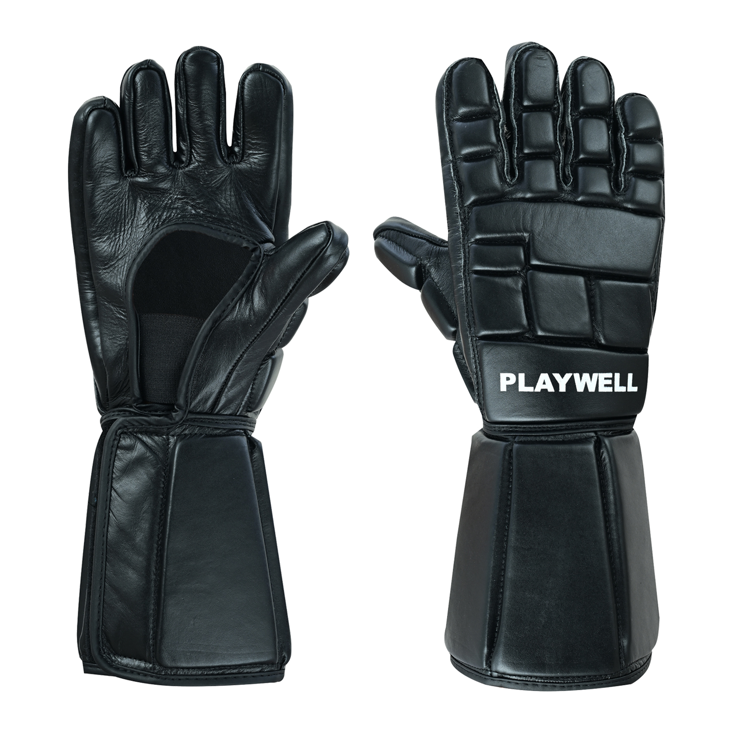 Full Contact leather Ultimate Escrima Gloves - NEW - Click Image to Close