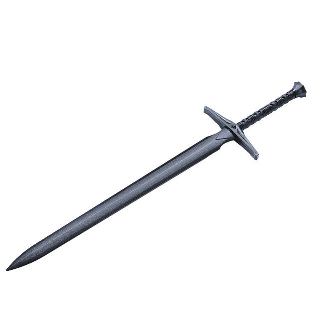 Black Polypropylene King Arthur' Excalibur Long Sword V1- 45.7" - Click Image to Close