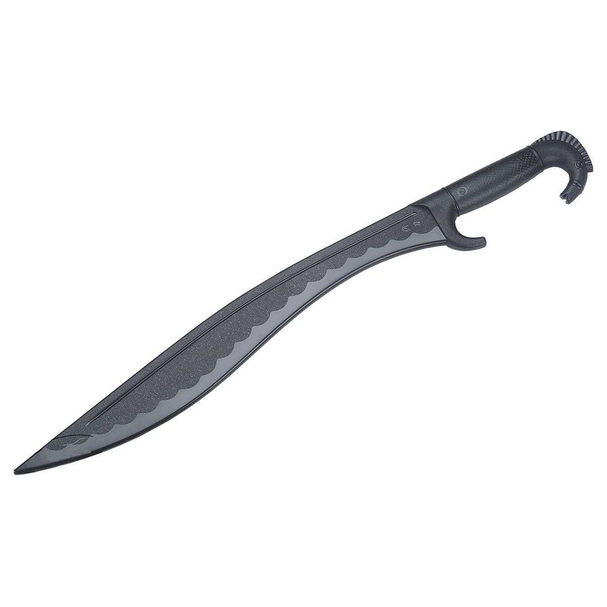 Black Polypropylene Falcata Sword - Click Image to Close