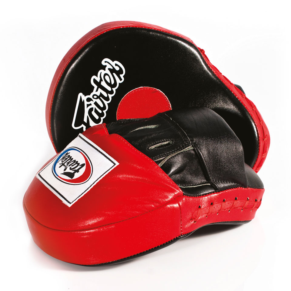 Fairtex FMV9 Ultimate Curved Focus Pads - Click Image to Close