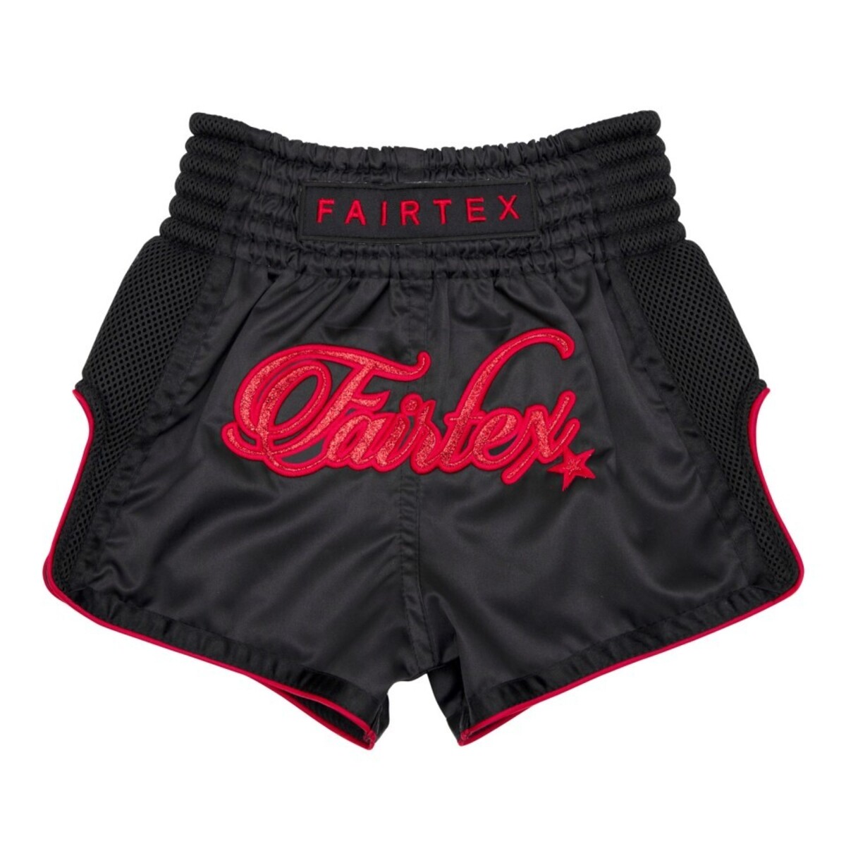 Fairtex BSK2104 Kids Muay Thai Shorts - Midnight - Click Image to Close