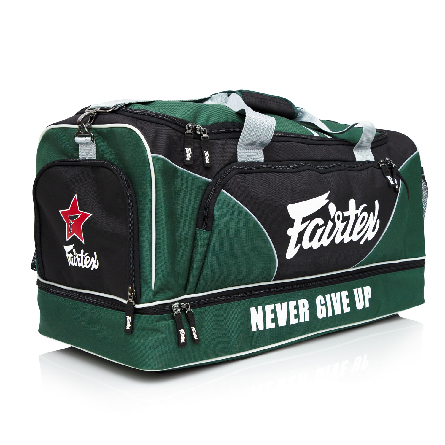 Fairtex Green Heavy Duty Large Gym Bag - Click Image to Close