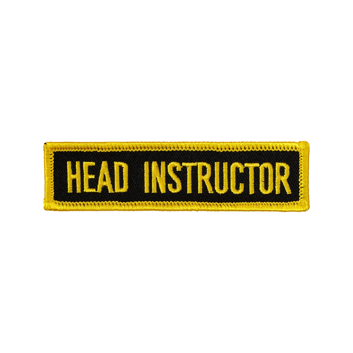 Head Instructor Patch - Click Image to Close