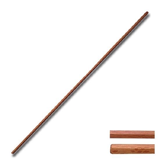 Bo Staff Straight Hexagonal Red Oak - 60" - ( 5ft ) - Click Image to Close