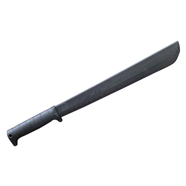 Black Polypropylene Full Contact Jungle Machete (TT) - Click Image to Close