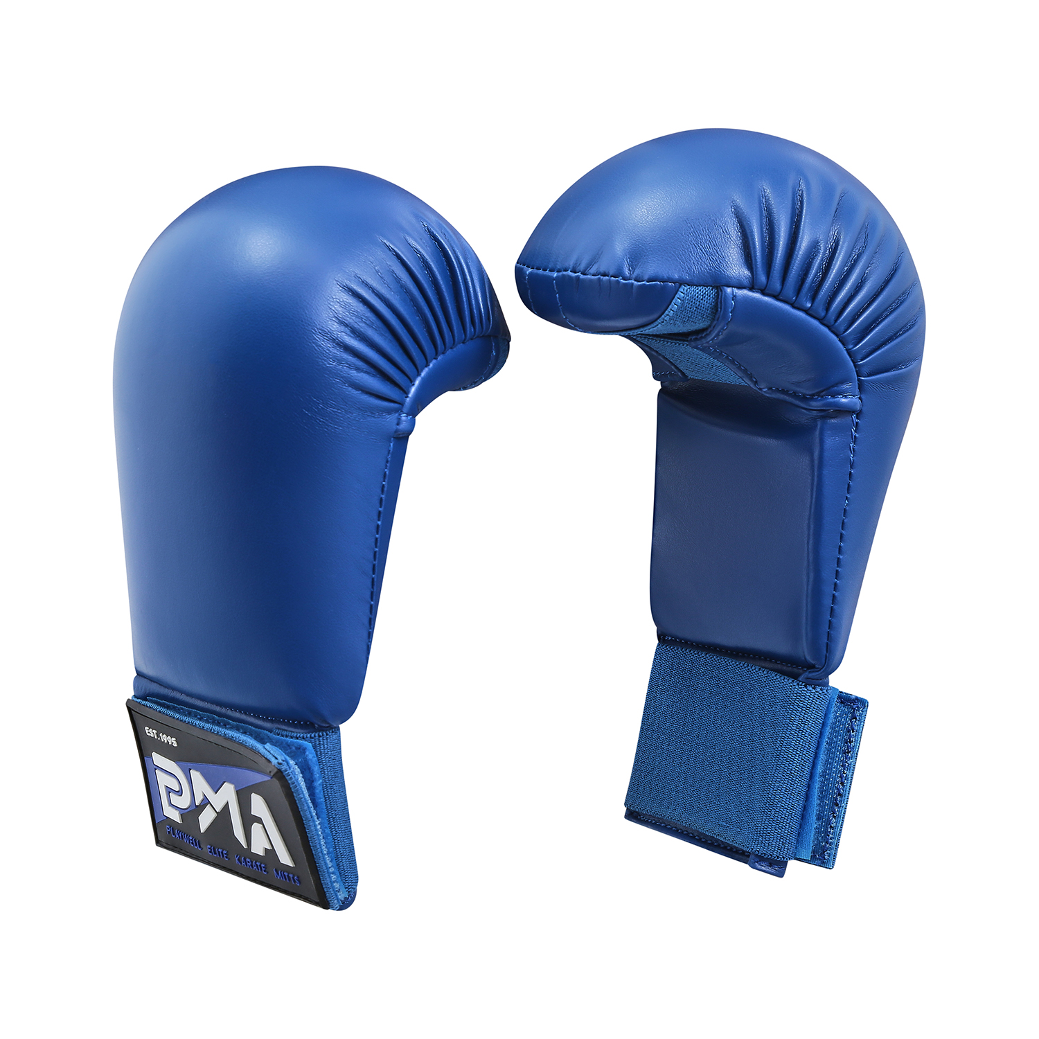 Deluxe Competition Vinyl Karate Mitts - Click Image to Close