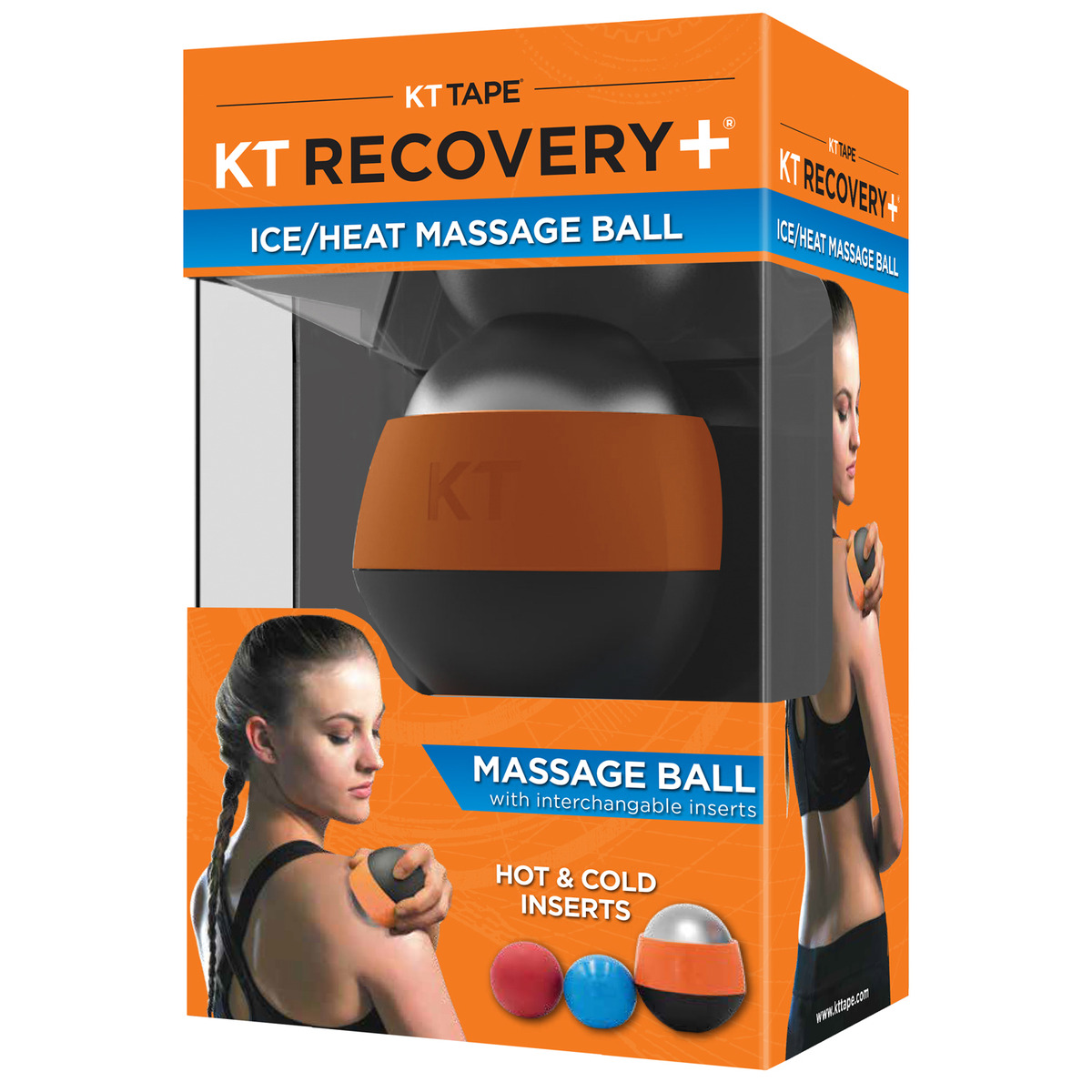 KT Tape Ice/Heat Swelling & Inflammation Recovery Massage Ball - Click Image to Close