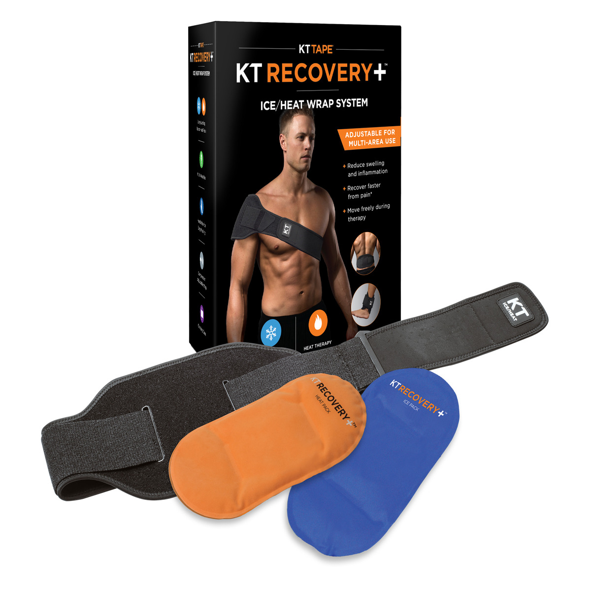 KT Tape Ice/Heat Swelling & Inflammation Recovery Wrap - Click Image to Close