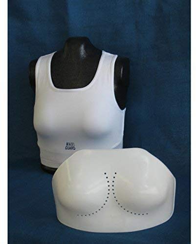 Ladies Maxi Chest Guard - Complete Set - Click Image to Close