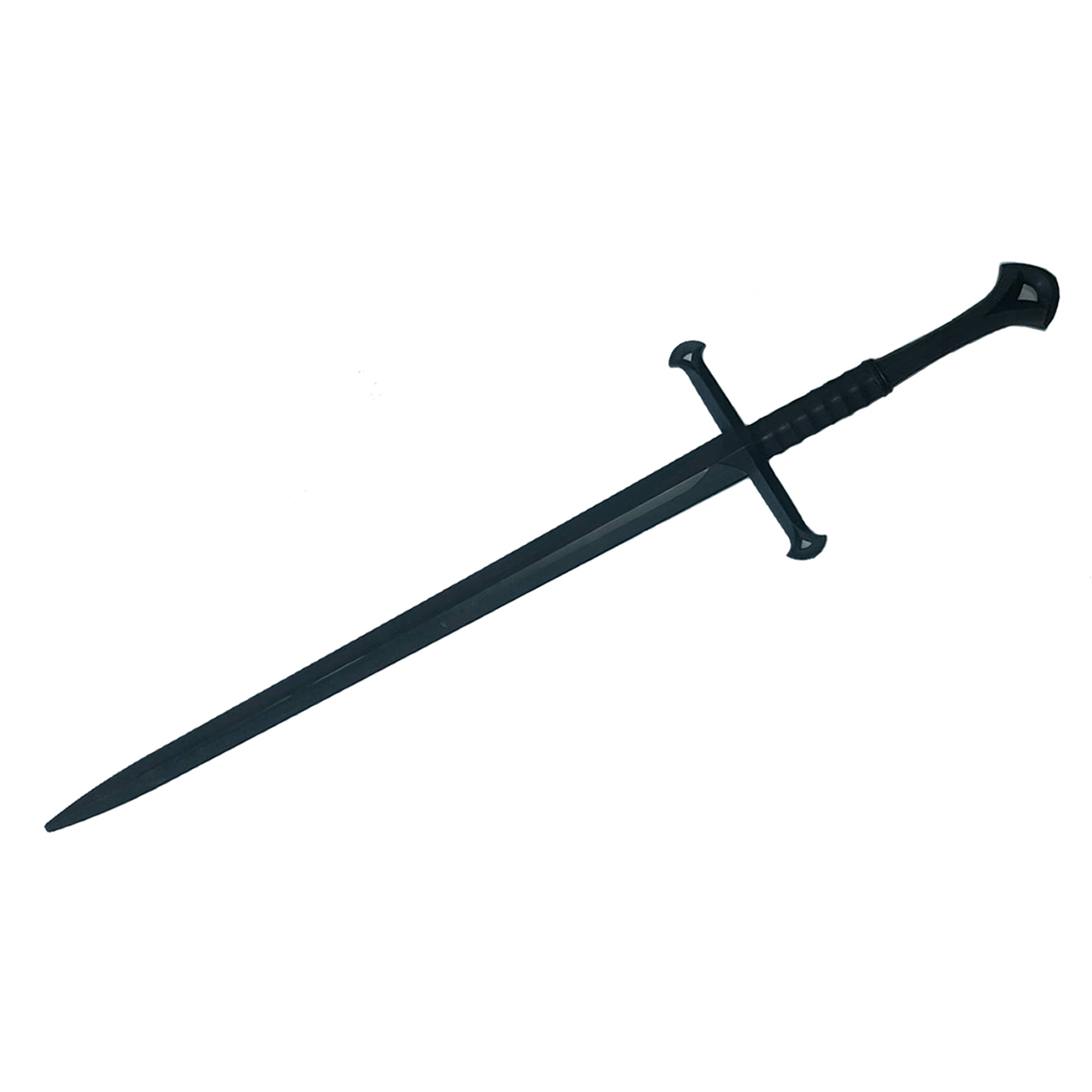 Black Polypropylene Full Contact Anduril Narsil Sword - 45.7" - Click Image to Close