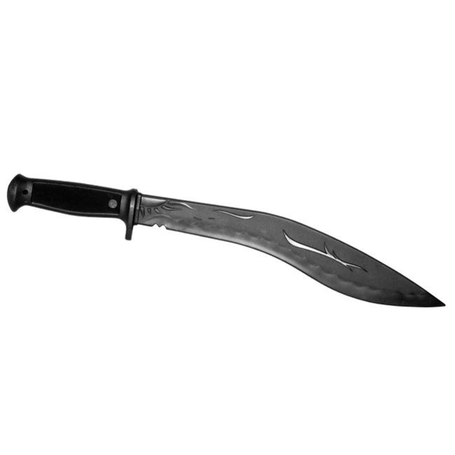 Black Polypropylene Ghurka Kukri Knife TT- NEW - Click Image to Close