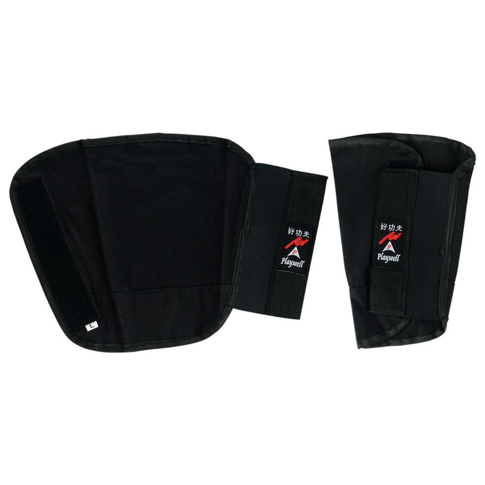 Ninja / Ninjutsu Leg Wraps - Black - Click Image to Close