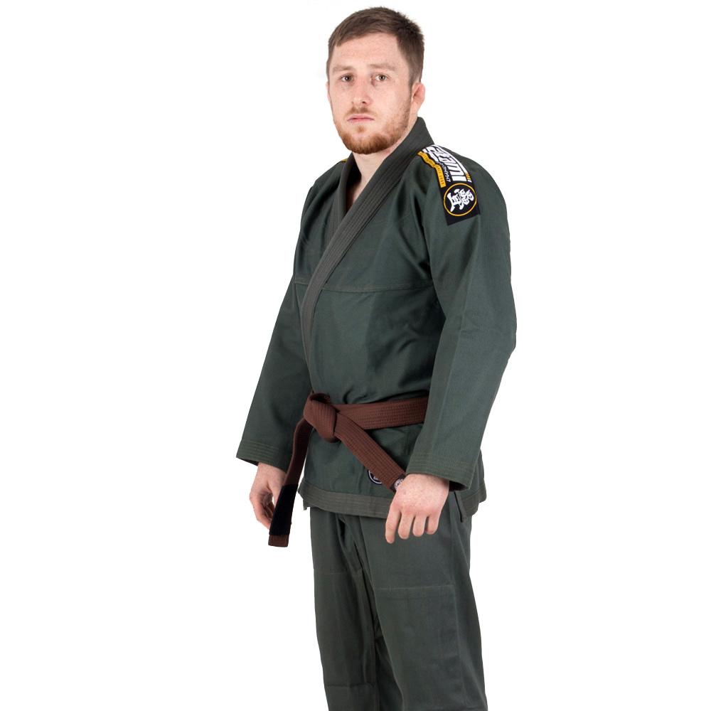 Tatami Nova Absolute Jiu Jitsu Gi - Green Khaki - Click Image to Close