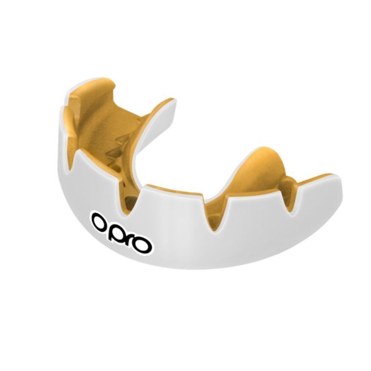 Opro Adults Instant Custom Fit Mouth Guard For Braces - White - Click Image to Close