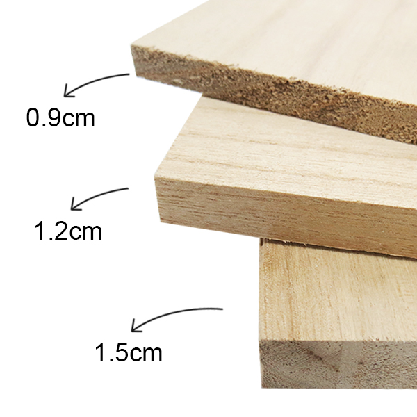 Paulownia Wooden Breaking Board - Click Image to Close