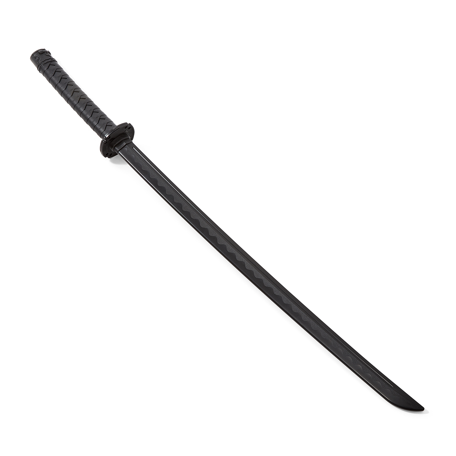 Black Polypropylene Full Contact Samurai Katana - PRE ORDER - Click Image to Close