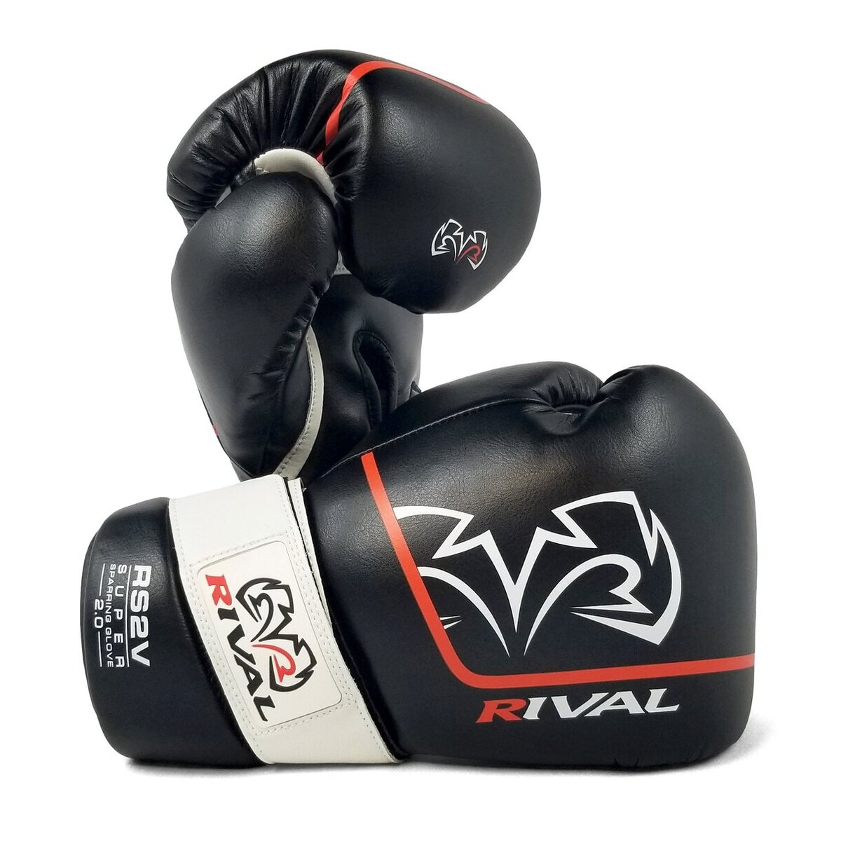 Rival Boxing RS2V Super Sparring Gloves 2.0 - Black - Click Image to Close