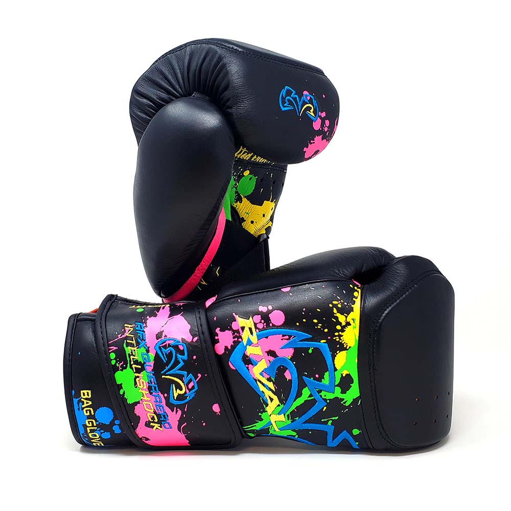 Rival RFX Guerrero Intelli Shock Bag Gloves - Paint Splash - Click Image to Close