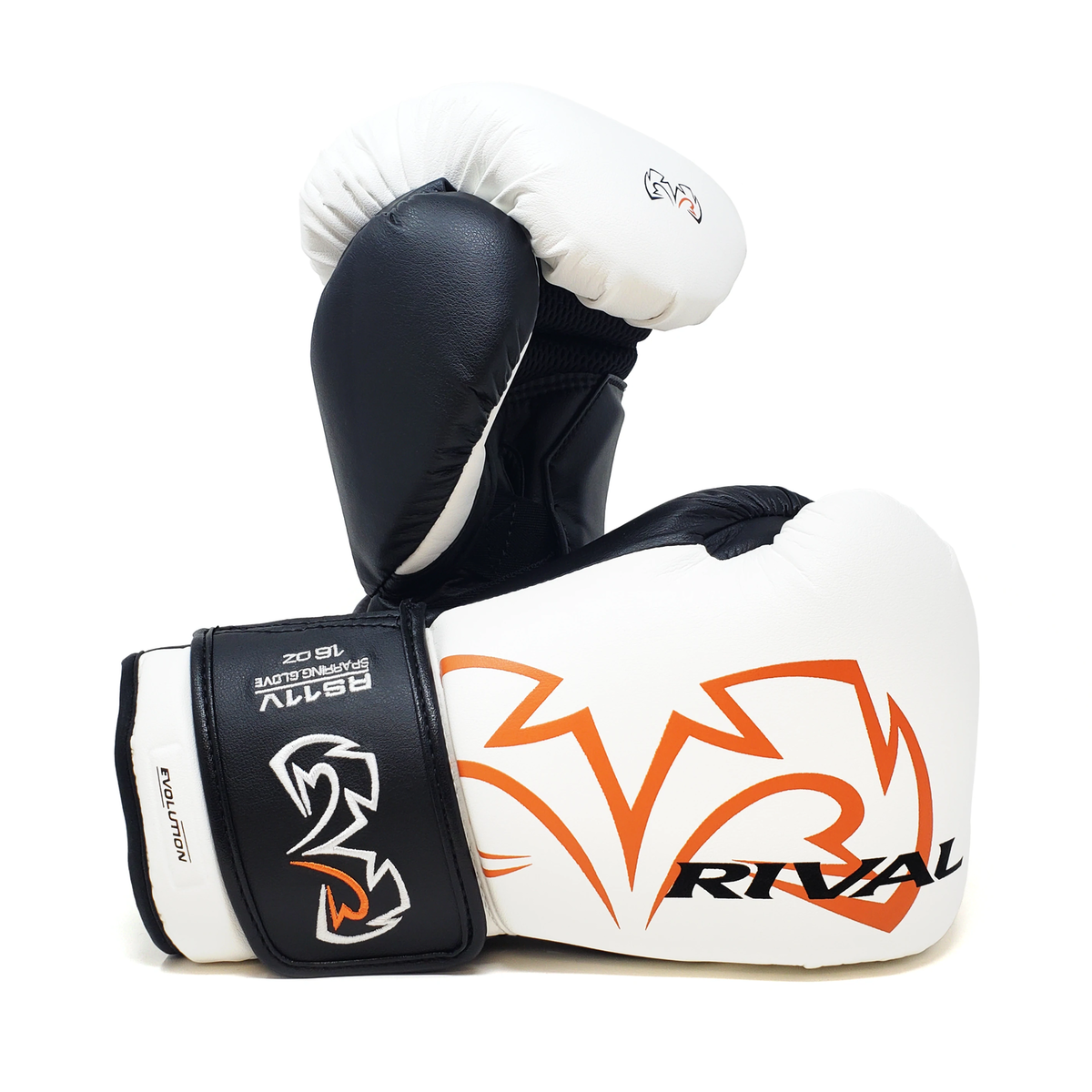 Rival Boxing RS11V Evolution Sparring Gloves - White - Click Image to Close
