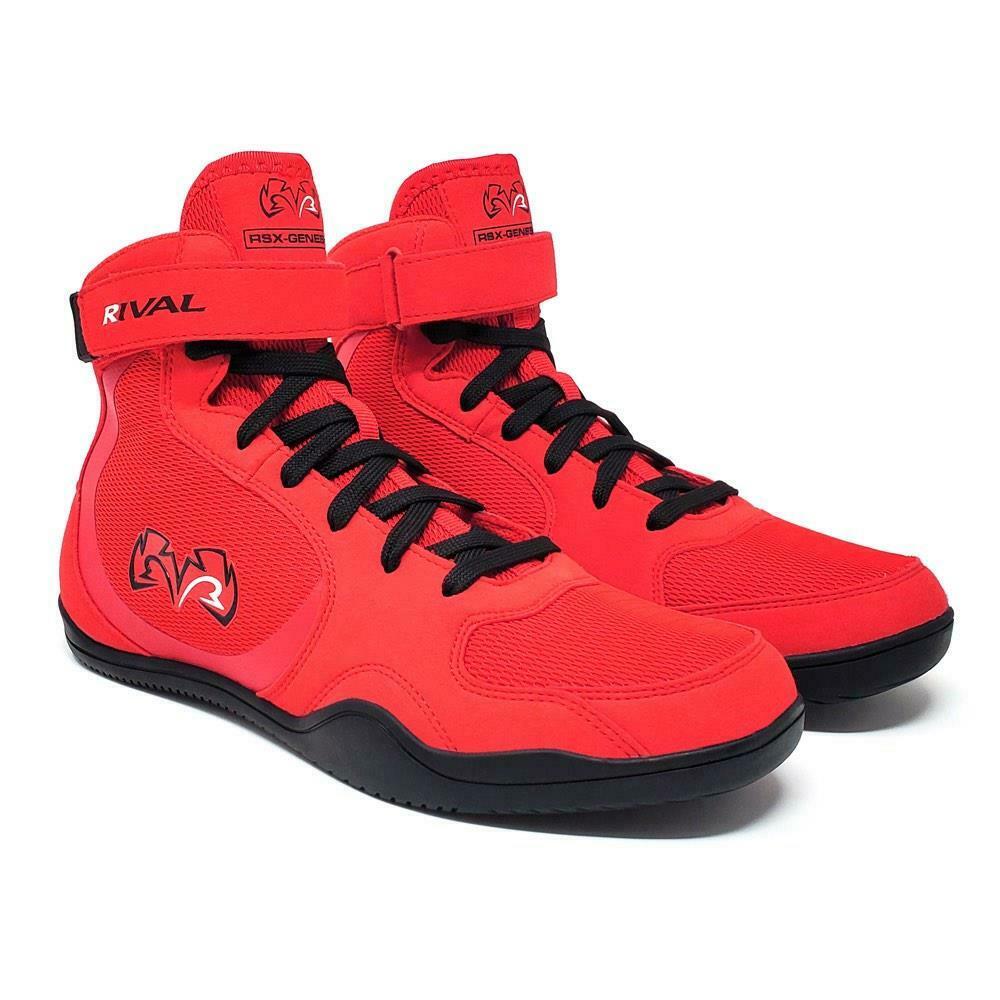 Rival RSX Genesis 2.0 Boxing Boots - Red - Click Image to Close
