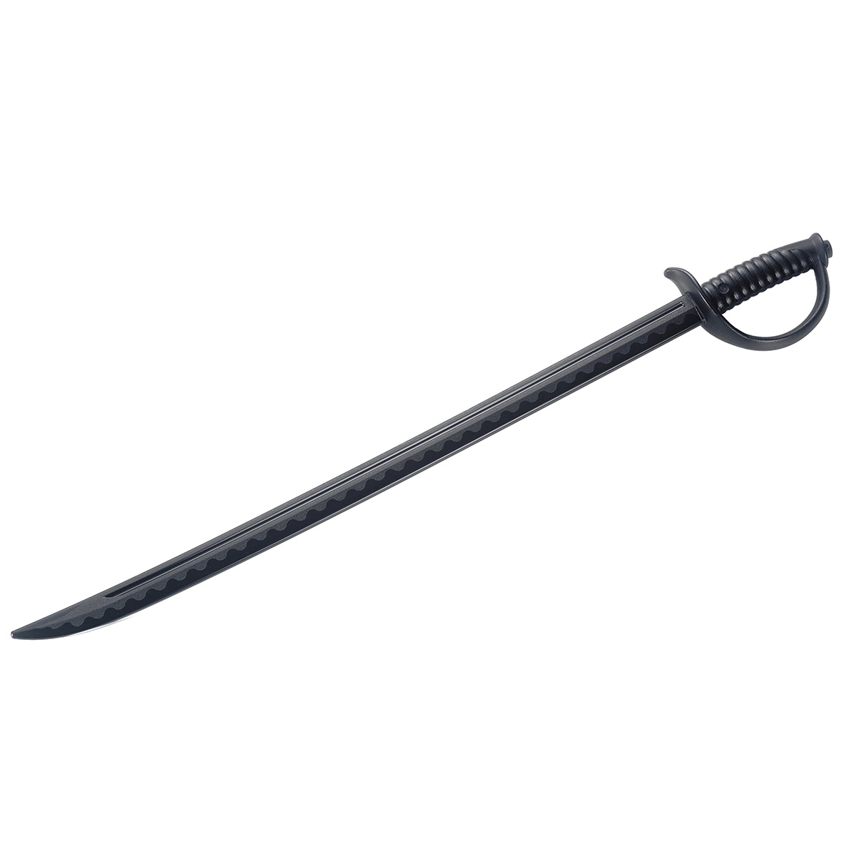 Black Polypropylene Saber Sword - 35.4" - Click Image to Close