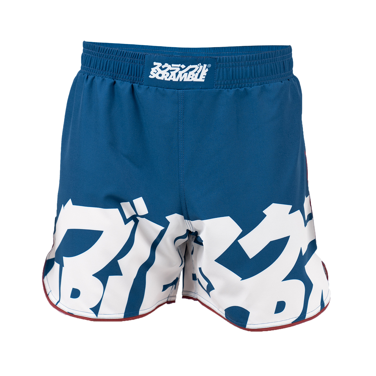 Scramble Baka Grappling Fight Shorts - Blue - Click Image to Close