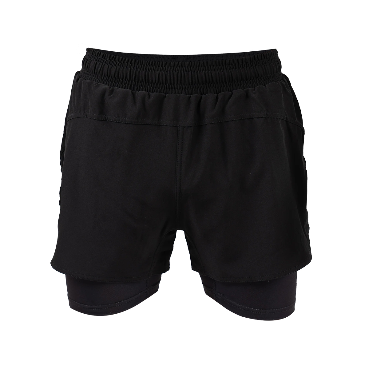 Scramble Combo Hybrid Grappling Fight Shorts - Black - Click Image to Close