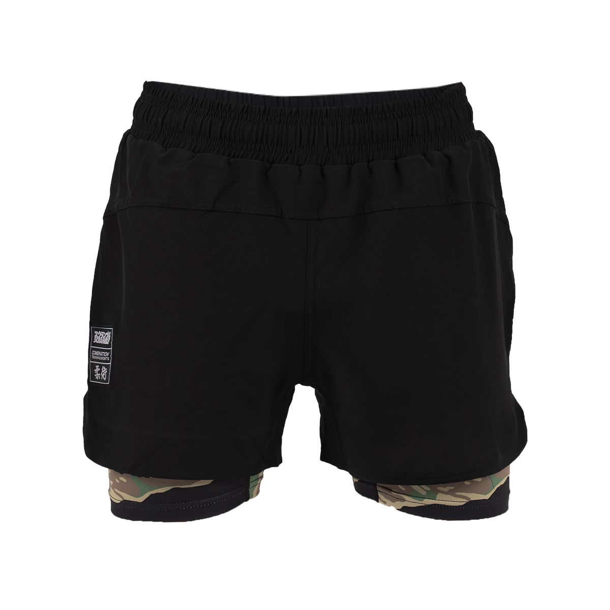 Scramble Combo Hybrid Grappling Fight Shorts - Tiger - Click Image to Close