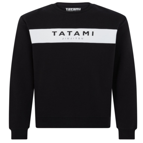Tatami Original Black Cotton Tracksuit Jumper Top - Click Image to Close