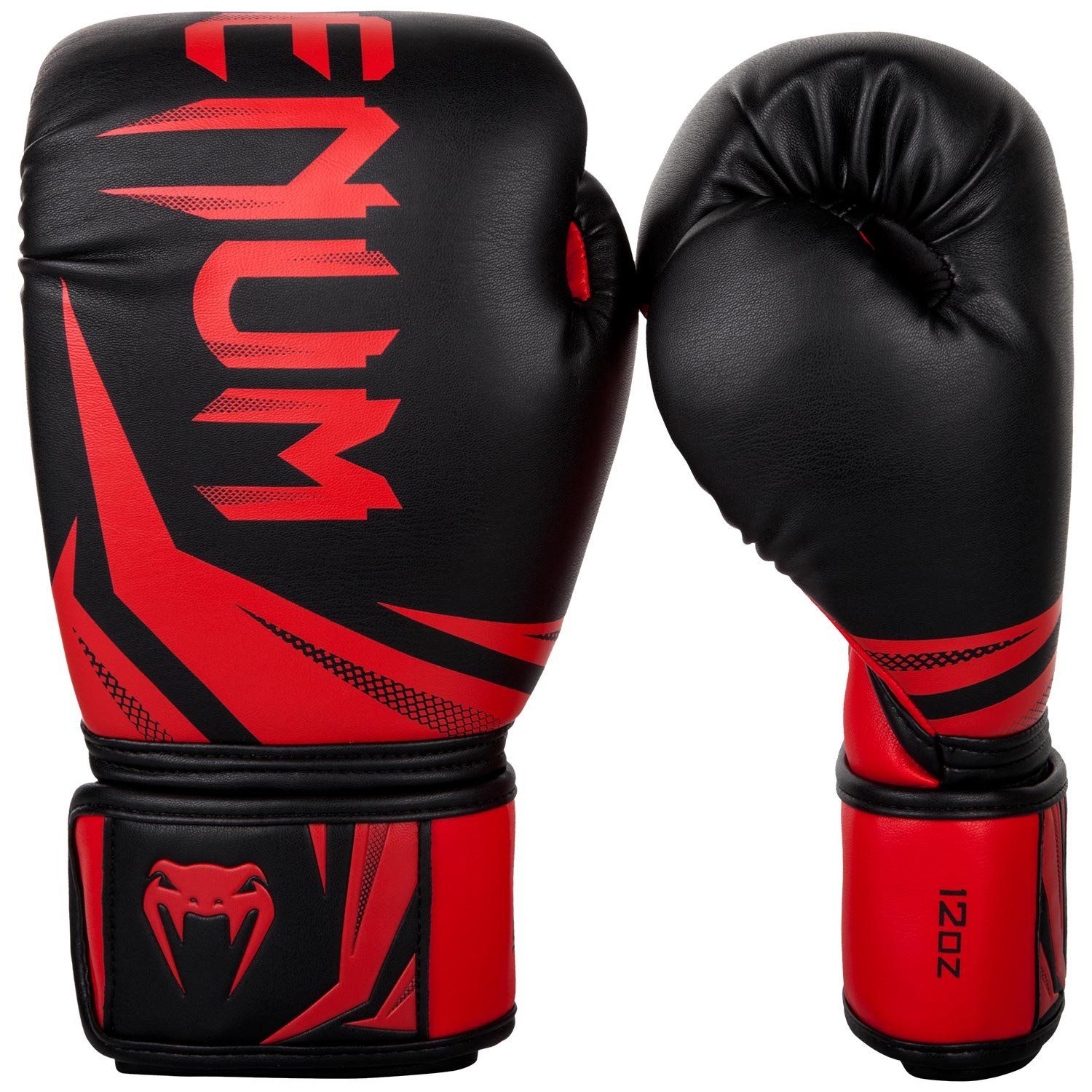Venum Challenger 3.0 Boxing Gloves - Black/Red - Click Image to Close