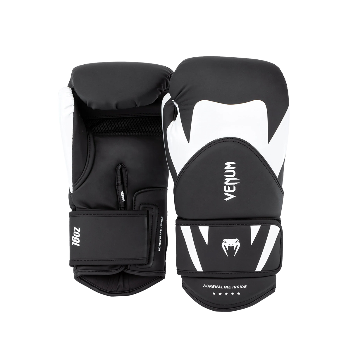 Venum Challenger 4.0 Boxing Gloves - Black/White - Click Image to Close