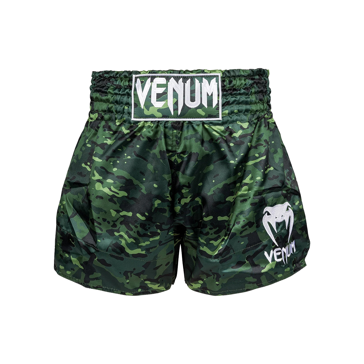 Venum Classic Muay Thai Shorts - Forest Camo - Click Image to Close