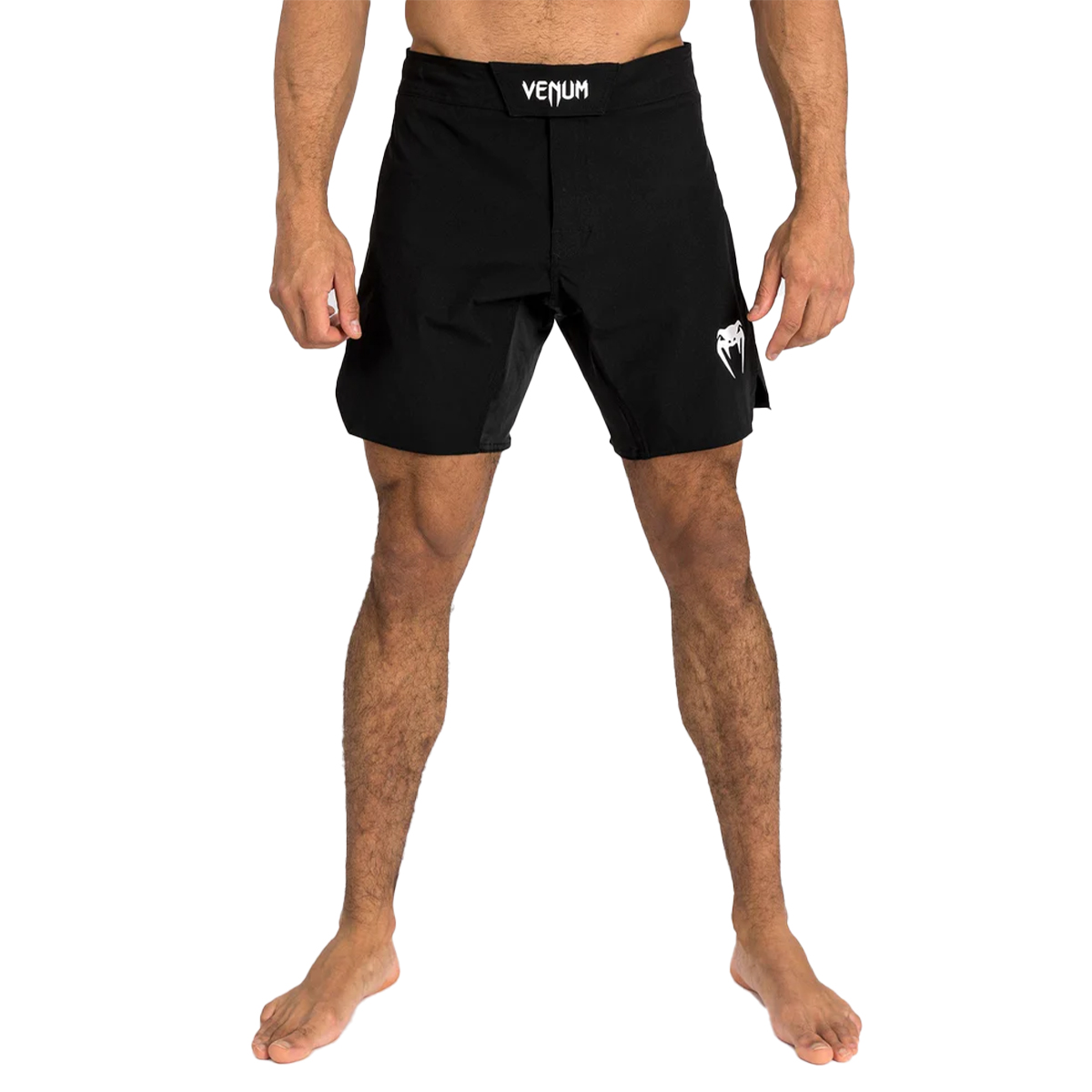 Venum Contender MMA Fight Shorts - Black - Click Image to Close
