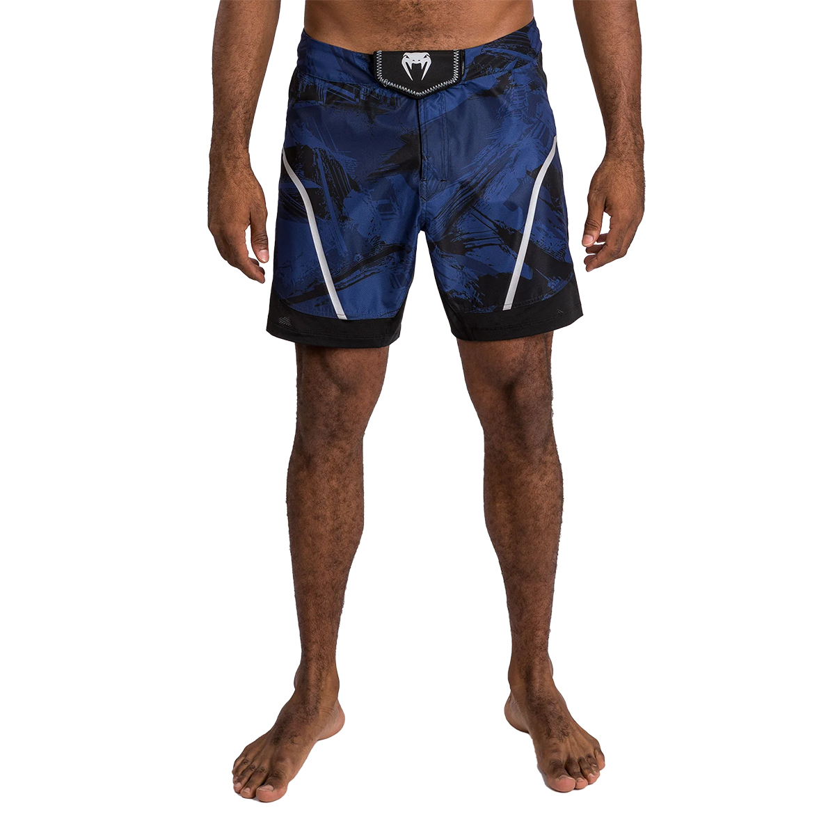Venum Electron 3.0 MMA Fight Shorts - Camo Blue - Click Image to Close
