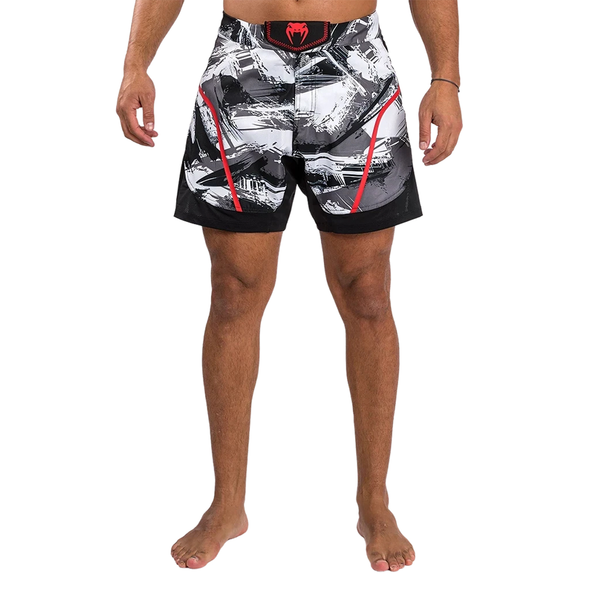 Venum Electron 3.0 MMA Fight Shorts - Camo Grey - Click Image to Close