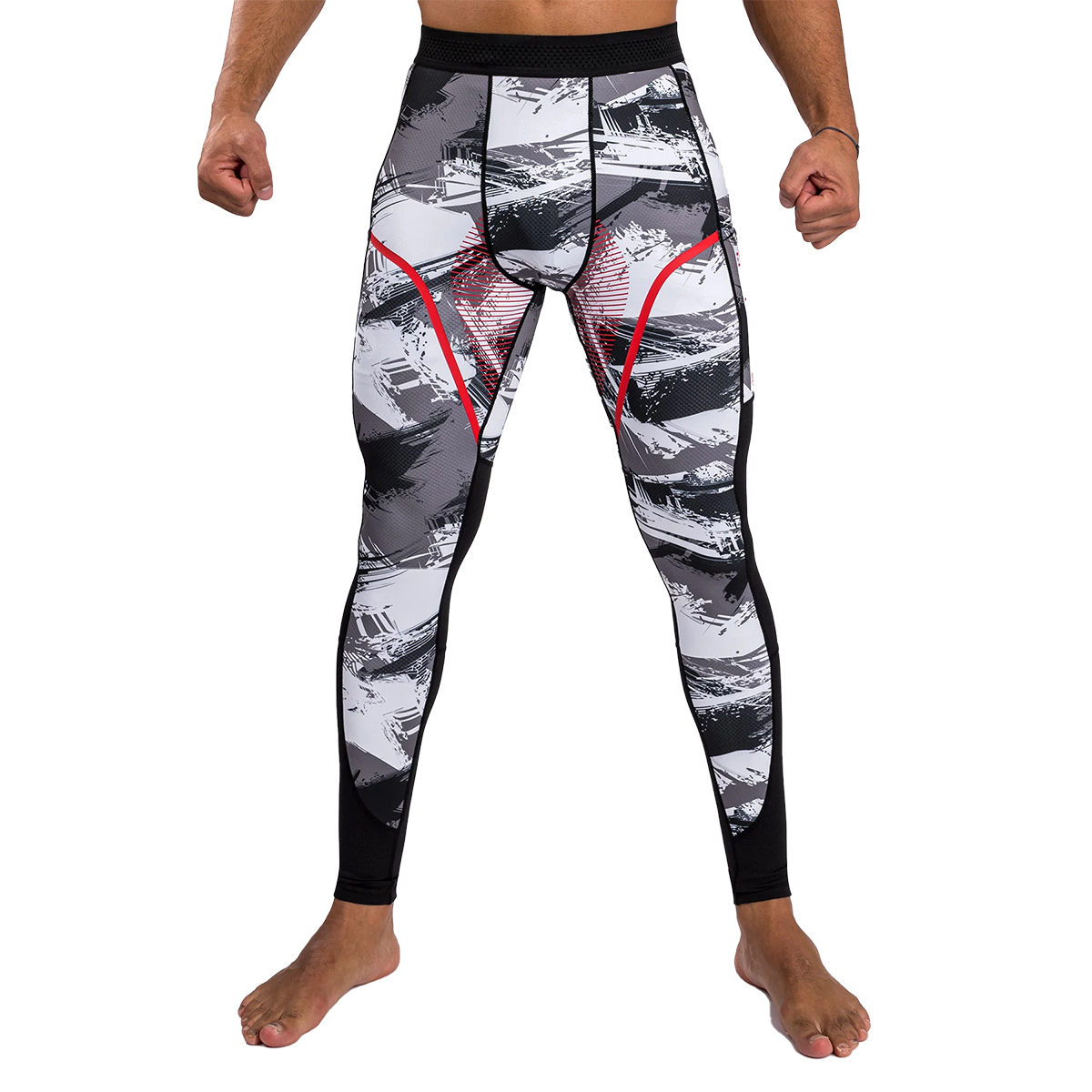 Venum Electron 3.0 MMA Compression Spats - Camo Grey - Click Image to Close