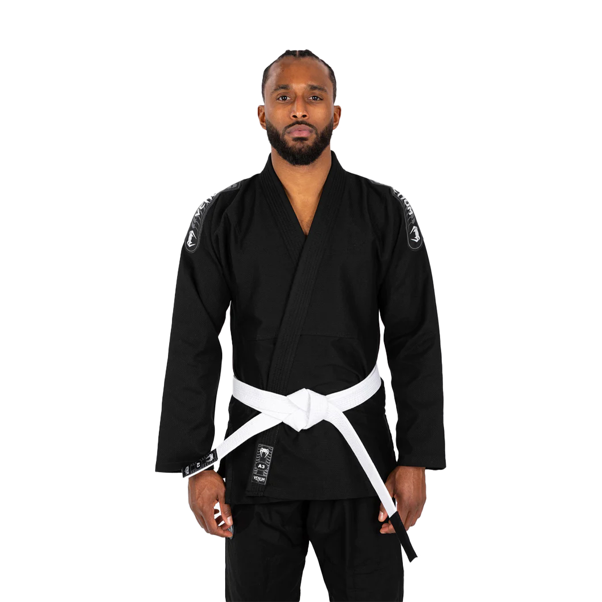 Venum First BJJ Jiu Jitsu Gi - Black - Click Image to Close