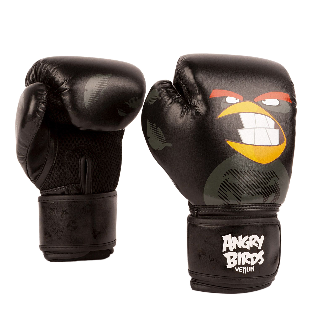 Venum Kids Angry Birds Boxing Gloves - Black - Click Image to Close