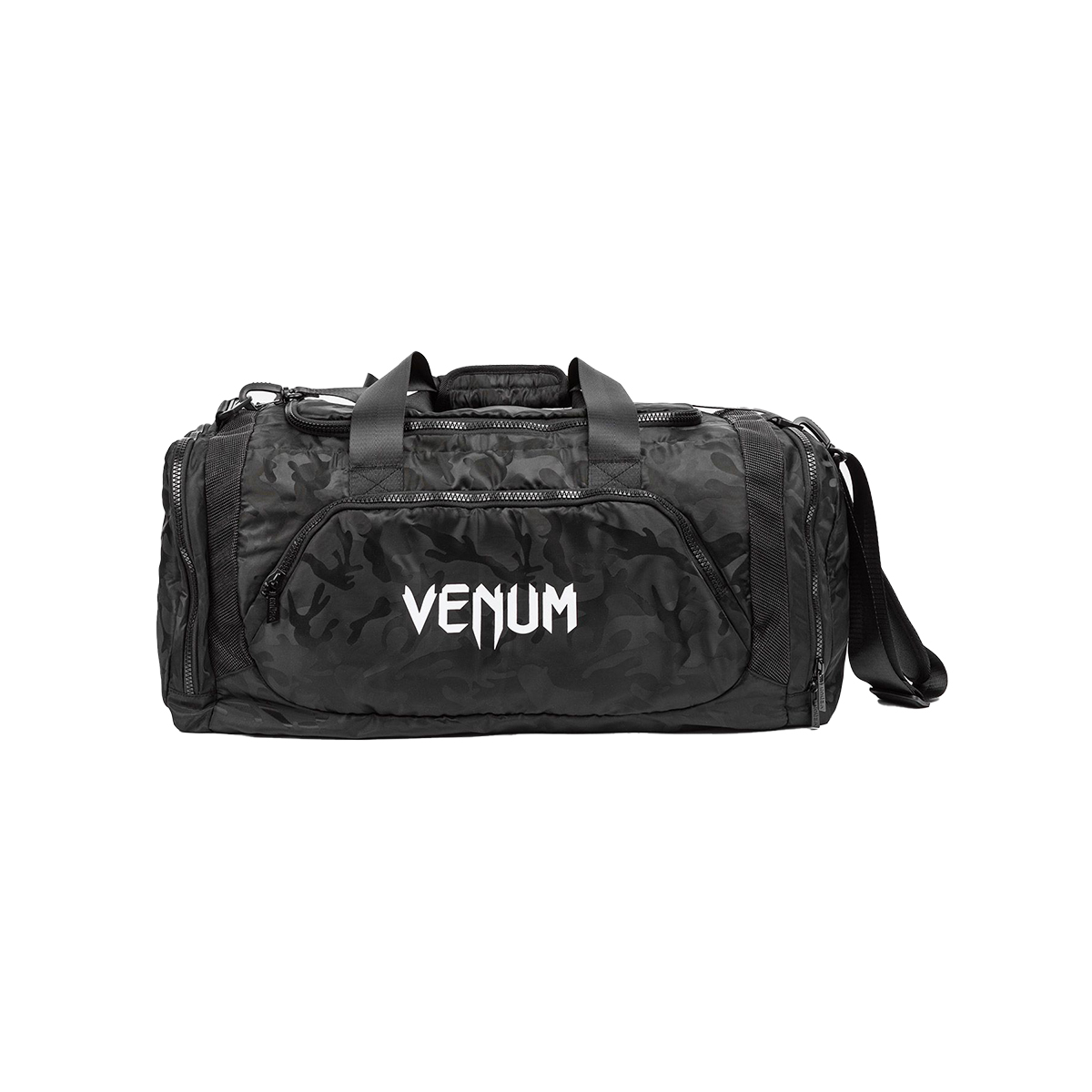 Venum Challenger Pro Trainer Lite Sports Bag - Black/Dark Camo - Click Image to Close