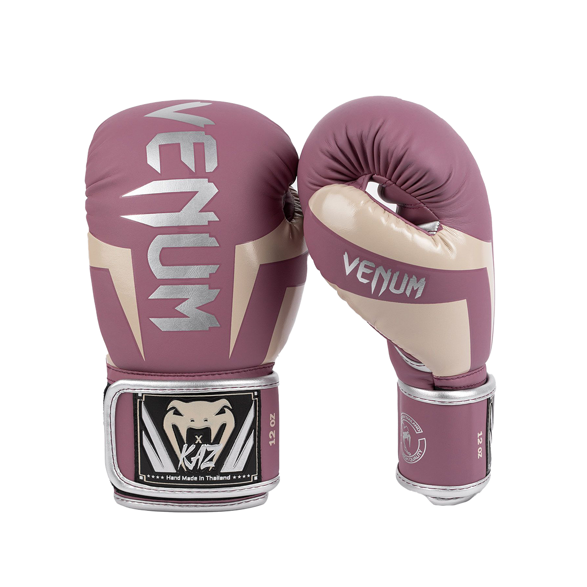Venum X Kaz Elite Boxing Gloves - Purple - Click Image to Close