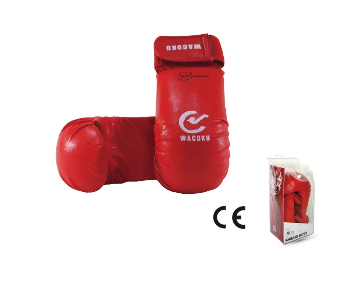 WKF Approved Karate Sparring Mitts - Click Image to Close