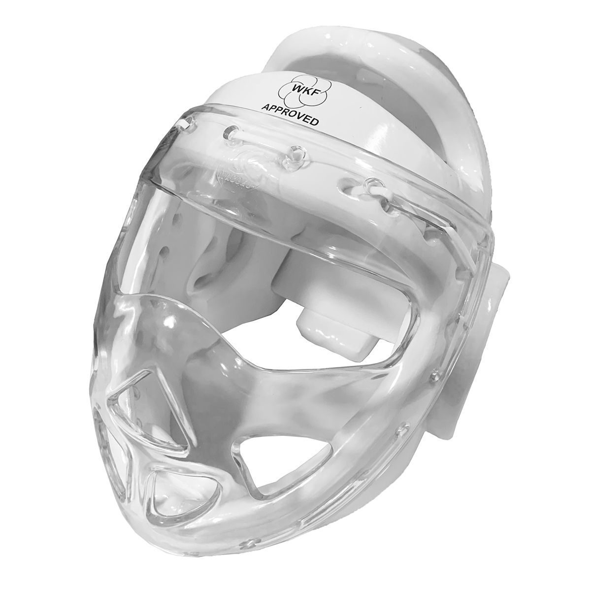 WKF Karate Comeptition Approved White Head Guard - Click Image to Close