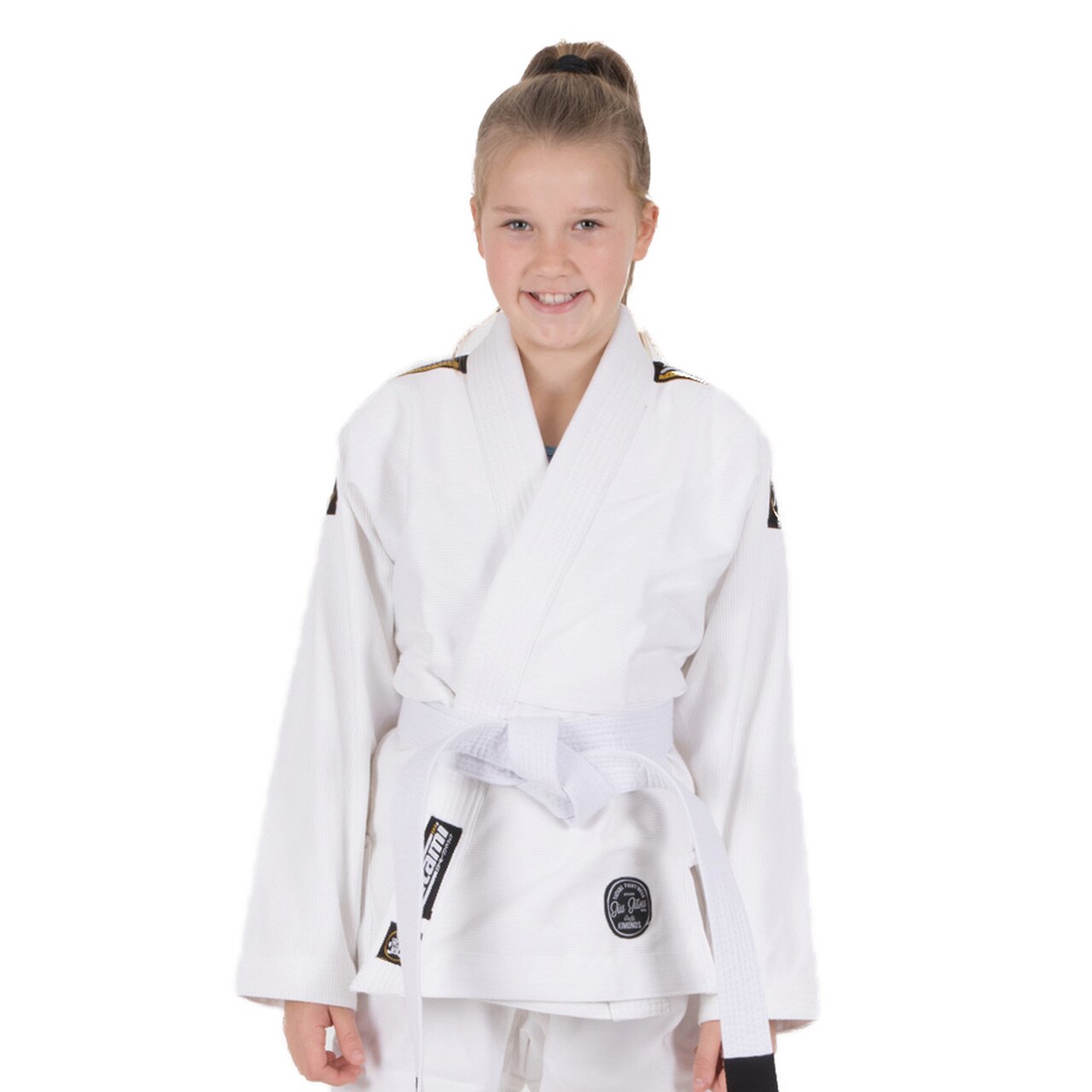 Tatami Kids Nova Absolute Jiu Jitsu Gi - White - Click Image to Close