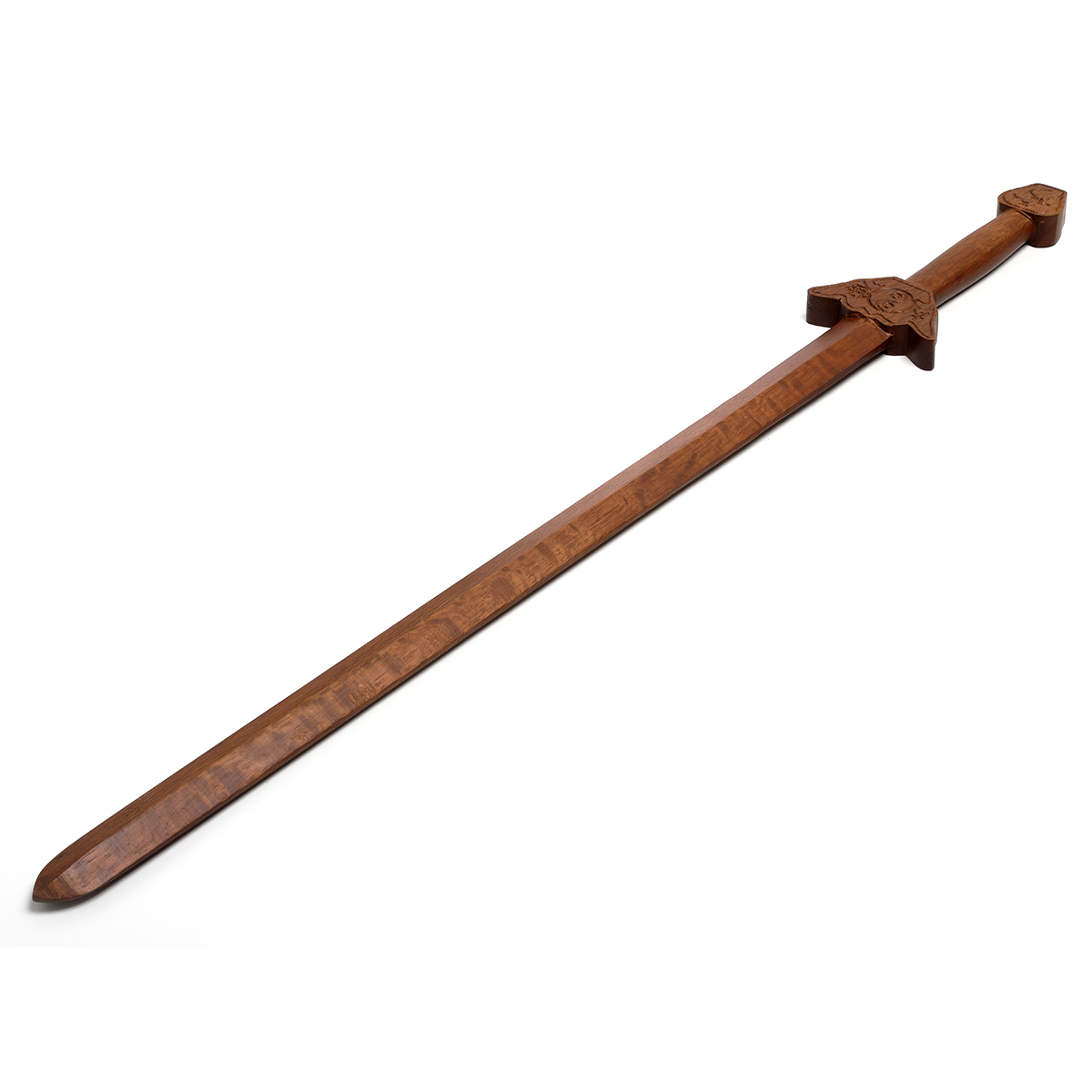 Wooden Tai Chi Sword One Piece Yin Yang - 36" - Click Image to Close