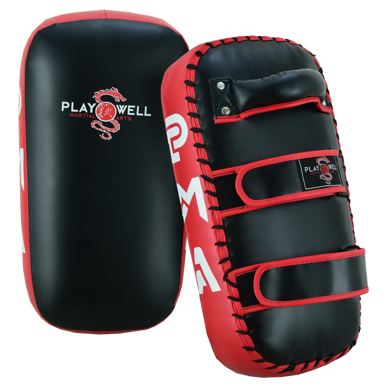 Ladies Adults Muay Thai Air Kick Pads - Singles - Click Image to Close