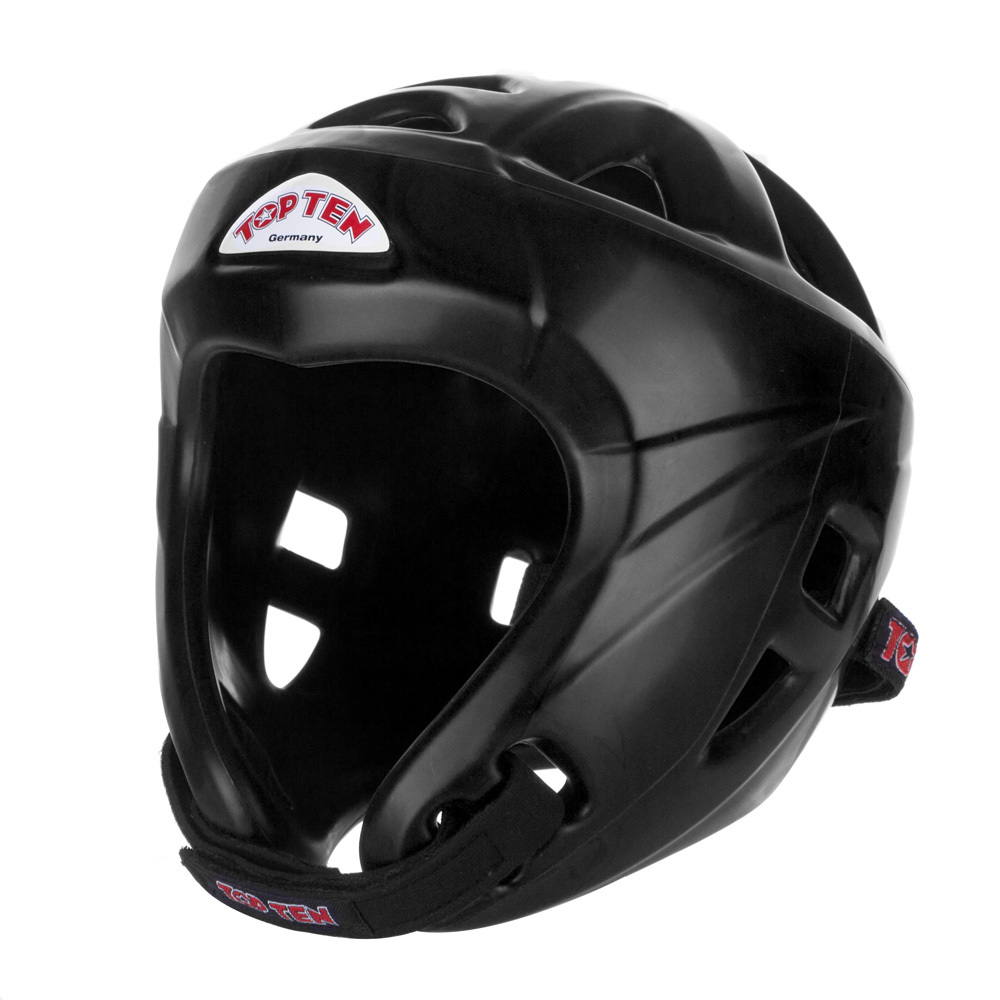 Top Ten Avantgarde Head Guard - Black - Click Image to Close