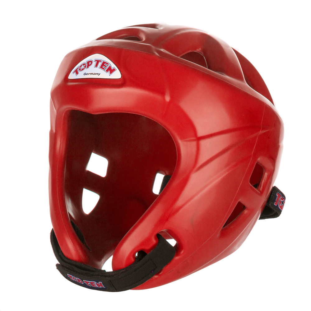 Top Ten Avantgarde Head Guard - Red - Click Image to Close