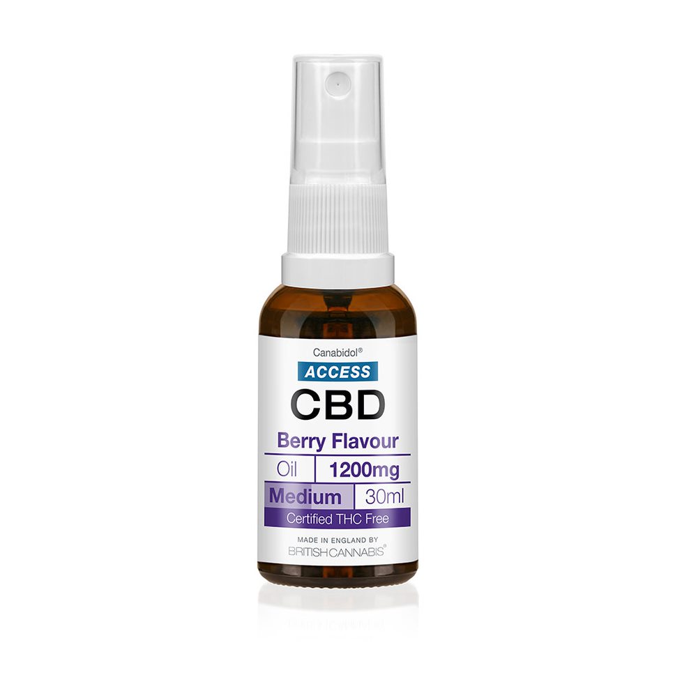 Access CBD Oil - Berry Flavour - 1200mg - Click Image to Close